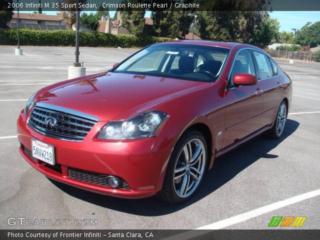 2006 Infiniti M 35 Sport Sedan in Crimson Roulette Pearl