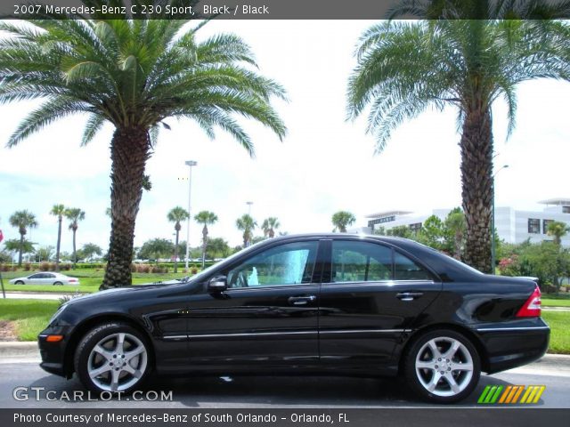 2007 Mercedes-Benz C 230 Sport in Black