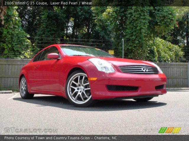 2006 Infiniti G 35 Coupe in Laser Red Pearl