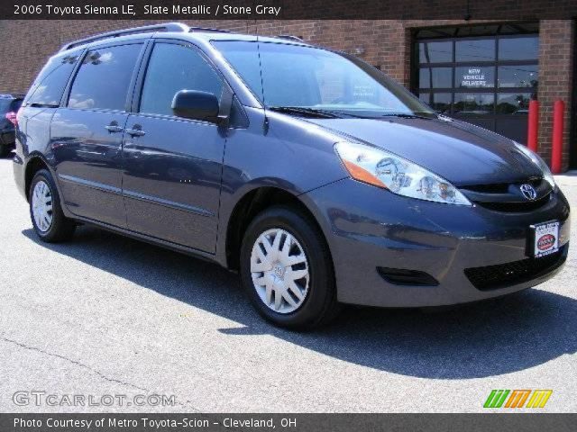 2006 Toyota Sienna LE in Slate Metallic