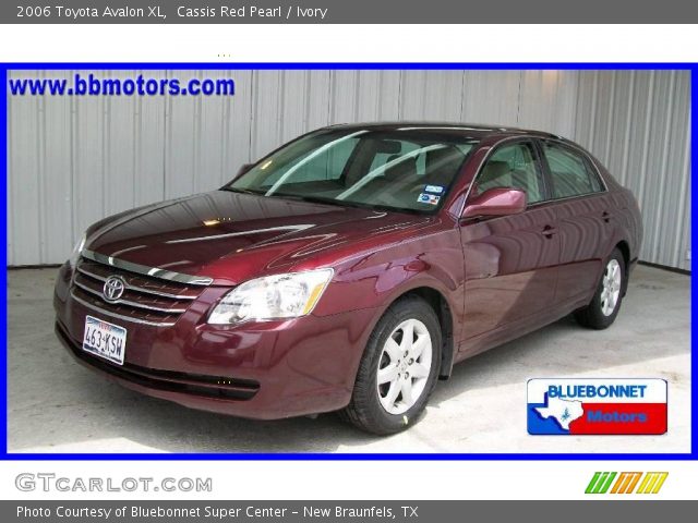 2006 Toyota Avalon XL in Cassis Red Pearl