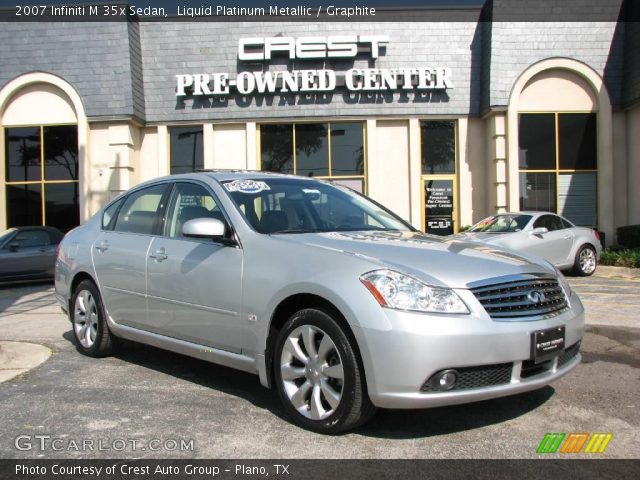 2007 Infiniti M 35x Sedan in Liquid Platinum Metallic