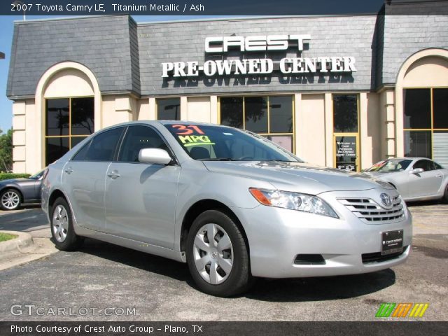 2007 Toyota Camry LE in Titanium Metallic