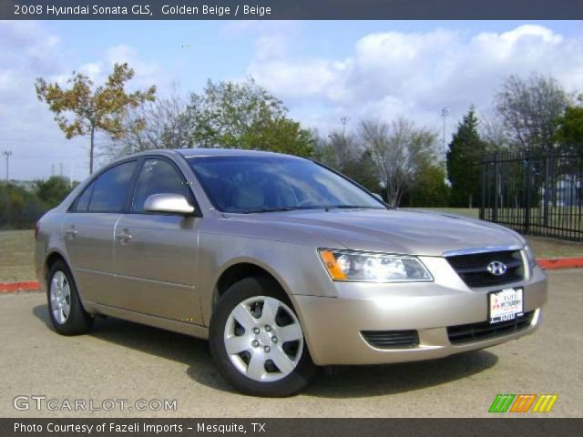 2008 Hyundai Sonata GLS in Golden Beige