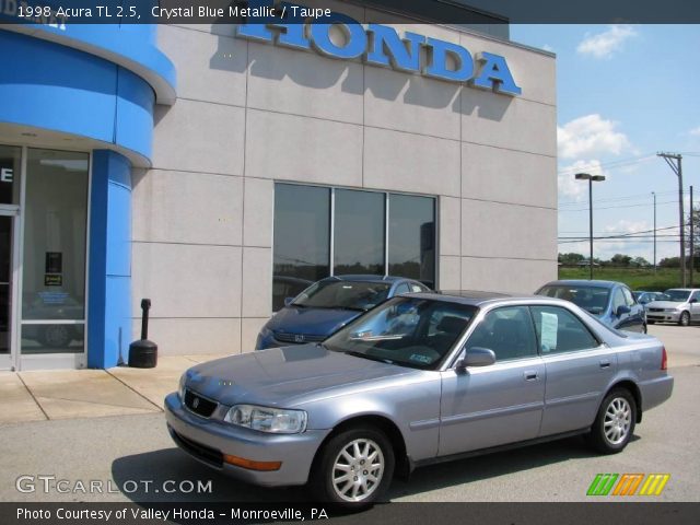 1998 Acura TL 2.5 in Crystal Blue Metallic