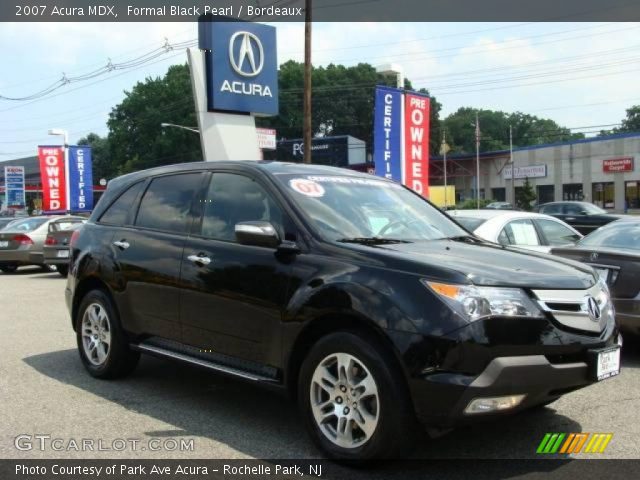 2007 Acura MDX  in Formal Black Pearl