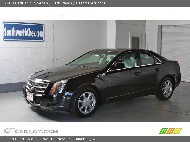 2008 Cadillac CTS Sedan in Black Raven
