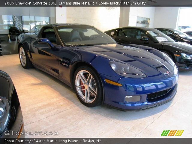 2006 Chevrolet Corvette Z06 in LeMans Blue Metallic