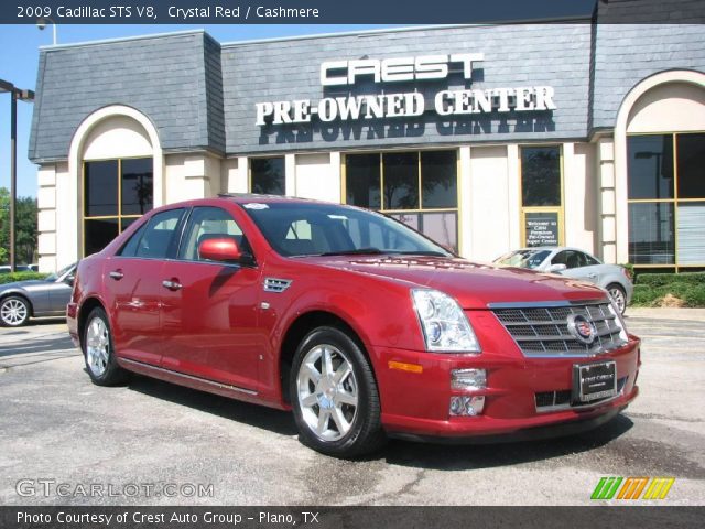 2009 Cadillac STS V8 in Crystal Red