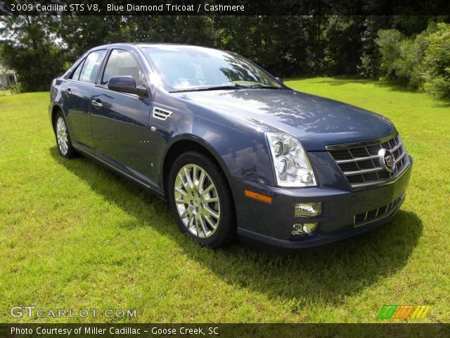 2009 Cadillac STS V8 in Blue Diamond Tricoat