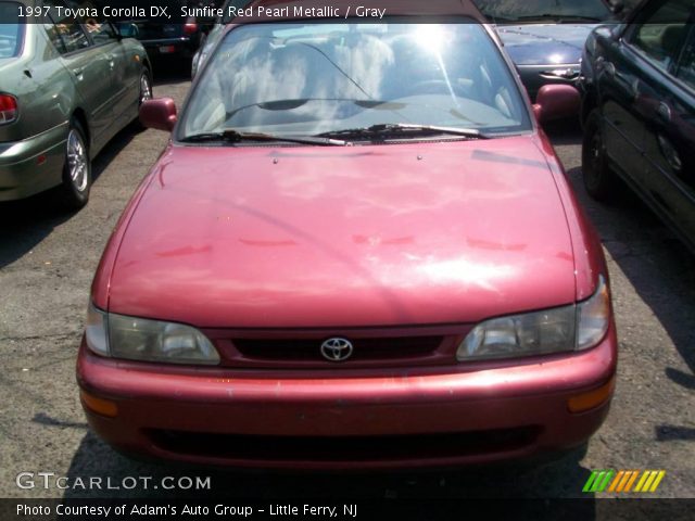 1997 Toyota Corolla DX in Sunfire Red Pearl Metallic