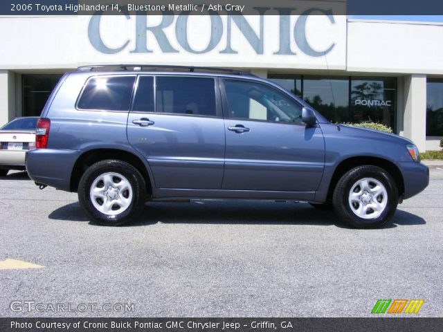 2006 Toyota Highlander I4 in Bluestone Metallic