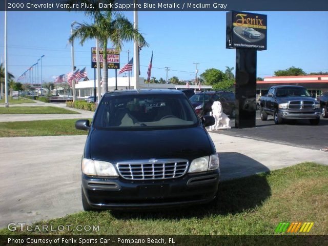 2000 Chevrolet Venture Plus in Dark Sapphire Blue Metallic