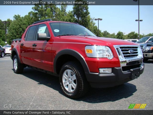 2009 Ford Explorer Sport Trac XLT in Sangria Red Metallic