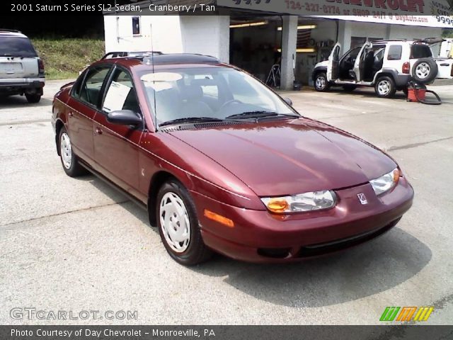 2001 Saturn S Series SL2 Sedan in Cranberry