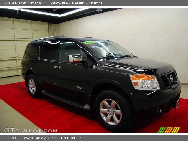2009 Nissan Armada SE in Galaxy Black Metallic