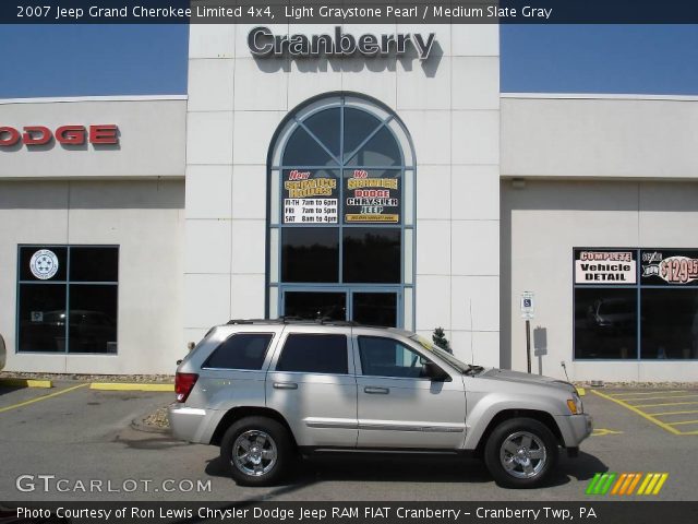 2007 Jeep Grand Cherokee Limited 4x4 in Light Graystone Pearl