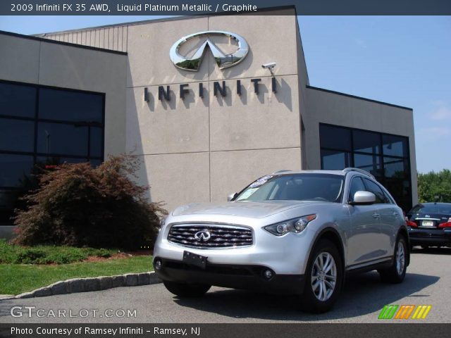 2009 Infiniti FX 35 AWD in Liquid Platinum Metallic