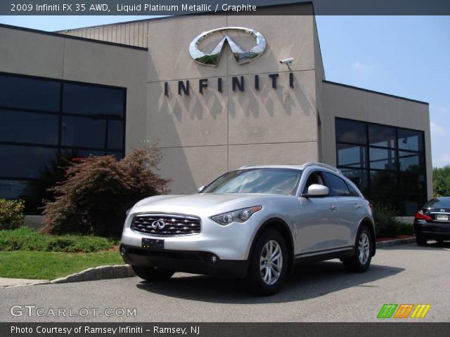 2009 Infiniti FX 35 AWD in Liquid Platinum Metallic