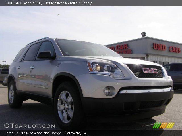 2008 GMC Acadia SLE in Liquid Silver Metallic