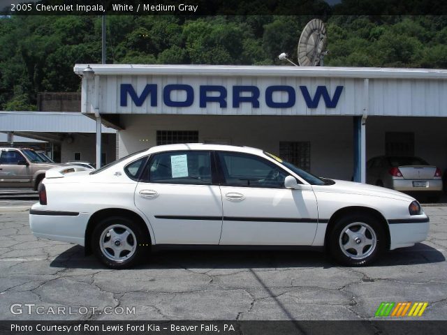 2005 Chevrolet Impala  in White