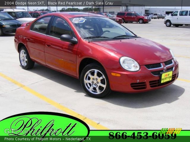 2004 Dodge Neon SXT in Blaze Red Pearlcoat