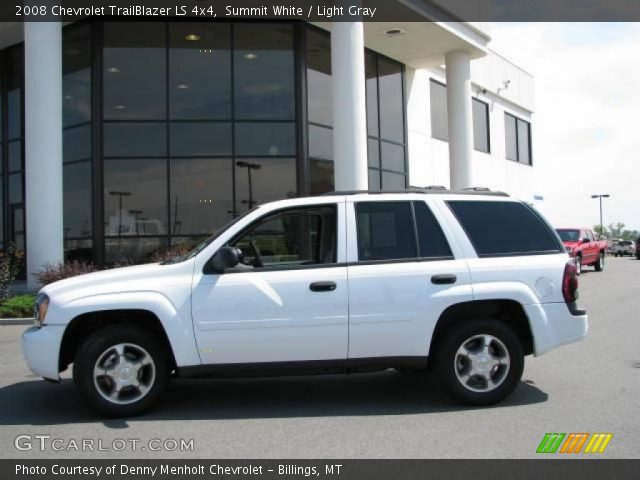 2008 Chevrolet TrailBlazer LS 4x4 in Summit White