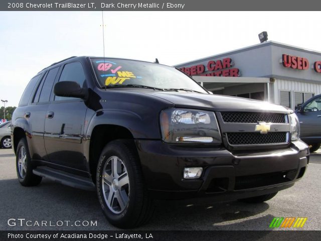 2008 Chevrolet TrailBlazer LT in Dark Cherry Metallic