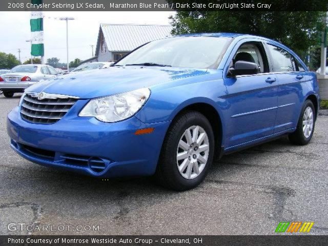 2008 Chrysler Sebring LX Sedan in Marathon Blue Pearl