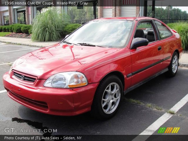 1996 Honda Civic DX Coupe in Milano Red