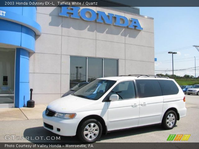 2003 Honda Odyssey EX-L in Taffeta White