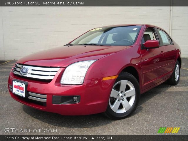 2006 Ford Fusion SE in Redfire Metallic