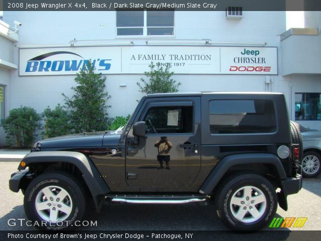 2008 Jeep Wrangler X 4x4 in Black