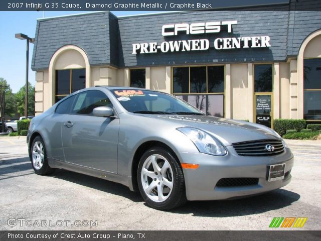 2007 Infiniti G 35 Coupe in Diamond Graphite Metallic