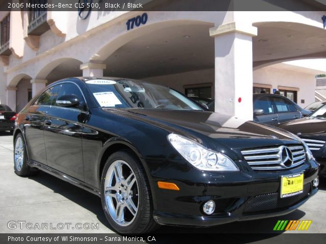 2006 Mercedes-Benz CLS 500 in Black