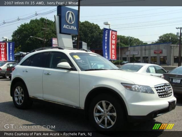 2007 Infiniti FX 35 AWD in Ivory Pearl