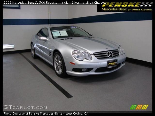 2006 Mercedes-Benz SL 500 Roadster in Iridium Silver Metallic