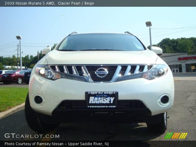 2009 Nissan Murano S AWD in Glacier Pearl
