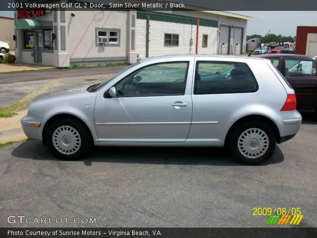 2001 Volkswagen Golf GL 2 Door in Satin Silver Metallic