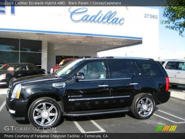 2009 Cadillac Escalade Hybrid AWD in Black Raven