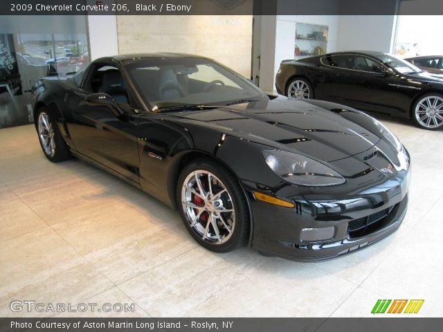 2009 Chevrolet Corvette Z06 in Black