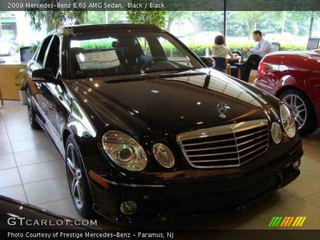 2009 Mercedes-Benz E 63 AMG Sedan in Black