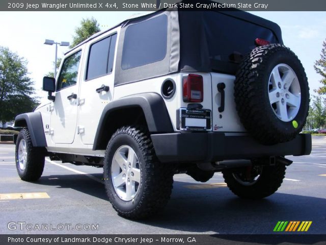 2009 Jeep Wrangler Unlimited X 4x4 in Stone White