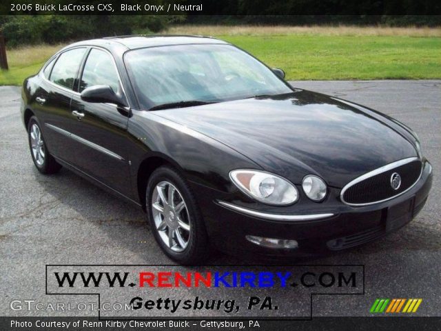 2006 Buick LaCrosse CXS in Black Onyx