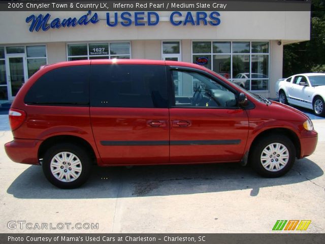 2005 Chrysler Town & Country LX in Inferno Red Pearl