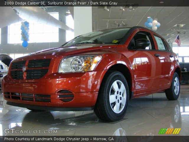 2009 Dodge Caliber SE in Sunburst Orange Pearl