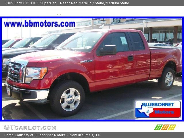 2009 Ford F150 XLT SuperCab in Razor Red Metallic