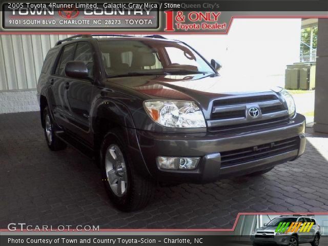 2005 Toyota 4Runner Limited in Galactic Gray Mica