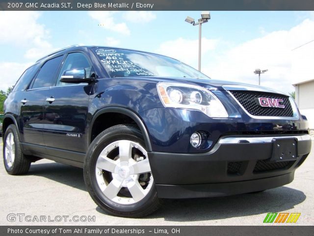 2007 GMC Acadia SLT in Deep Blue Metallic