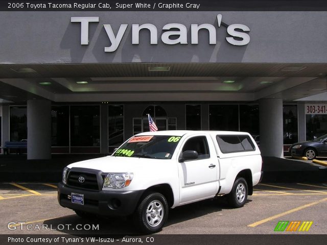 2006 Toyota Tacoma Regular Cab in Super White